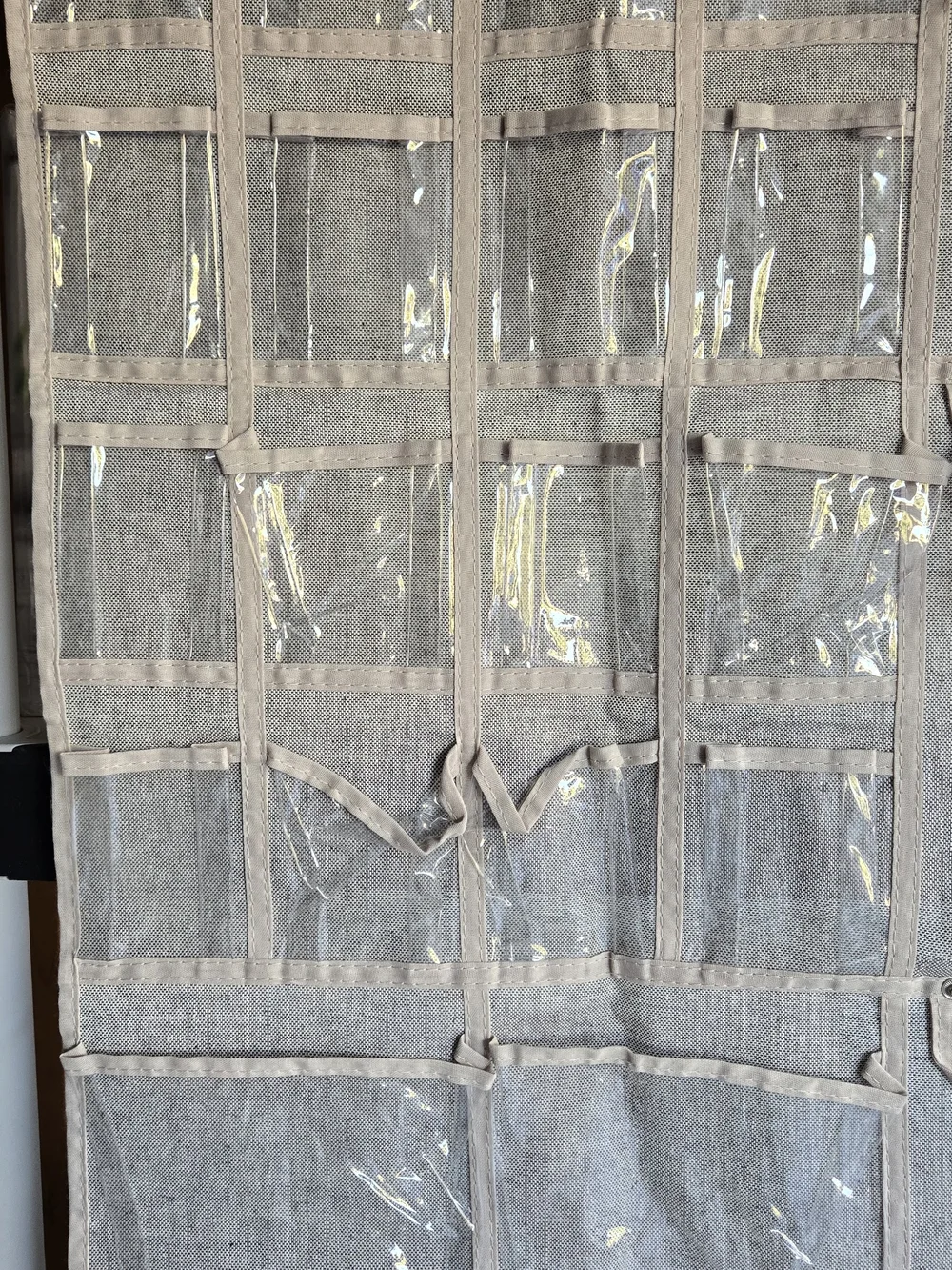 Gray Hanging Over-the-Door Pocket Organizer - Brand Unspecified